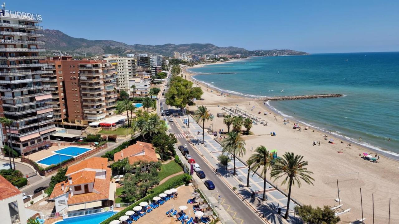 Апартаменты Apartamento De 1 Habitacion Frente Al Mar Y Con Piscina Беникасим Экстерьер фото