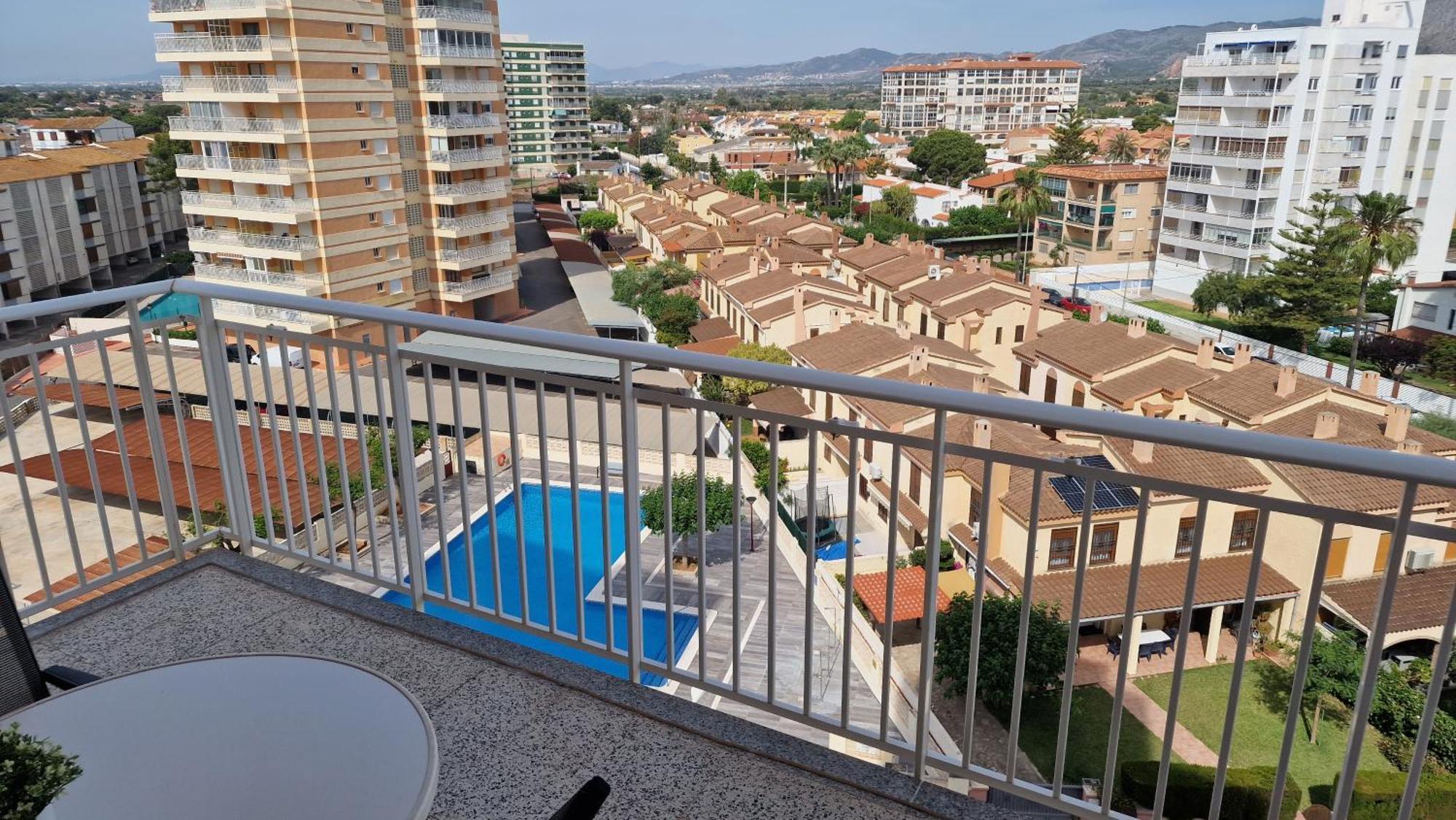Апартаменты Apartamento De 1 Habitacion Frente Al Mar Y Con Piscina Беникасим Экстерьер фото